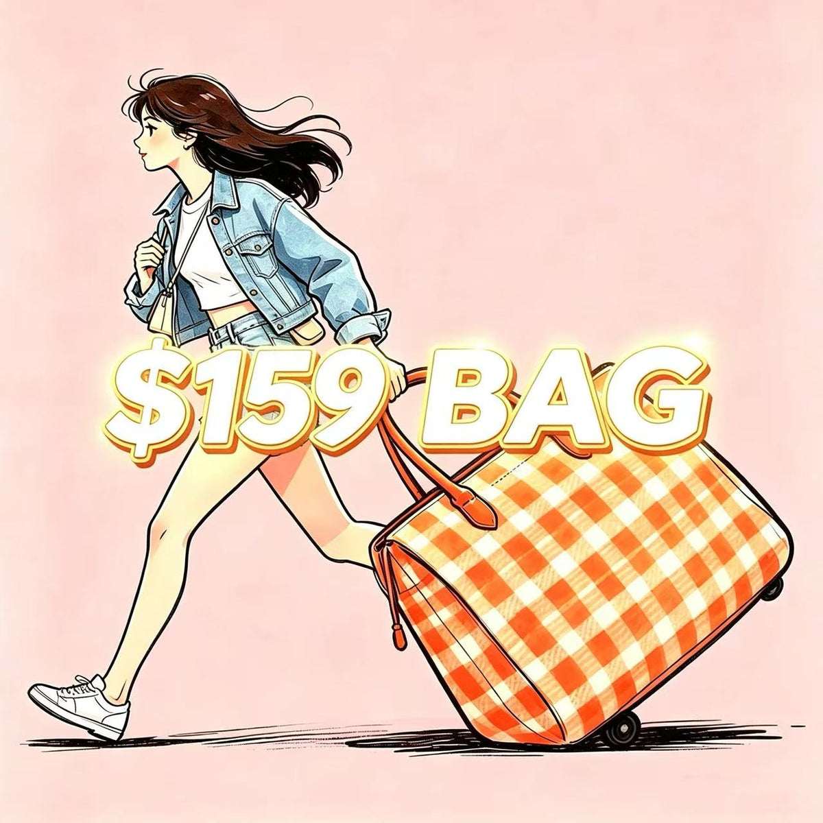 $159 Gem Classic bag-Designed bag